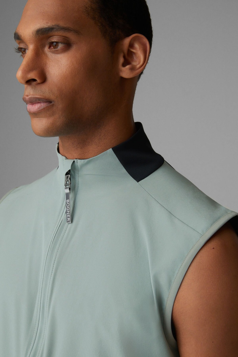 BOGNER Sport Fabian Waistcoat Grün | FZCDY-9801