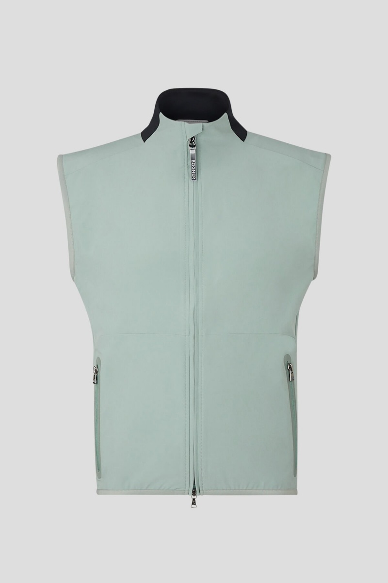 BOGNER Sport Fabian Waistcoat Grün | FZCDY-9801