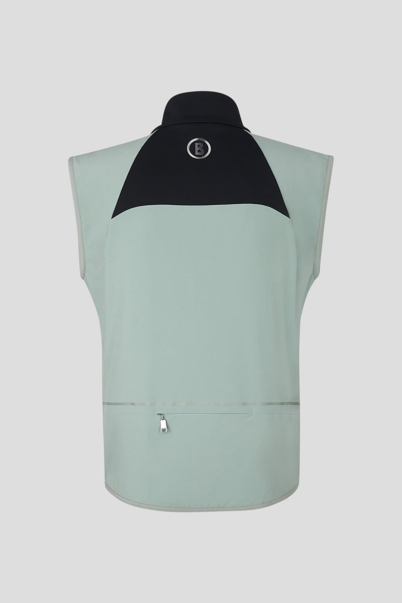 BOGNER Sport Fabian Waistcoat Grün | FZCDY-9801