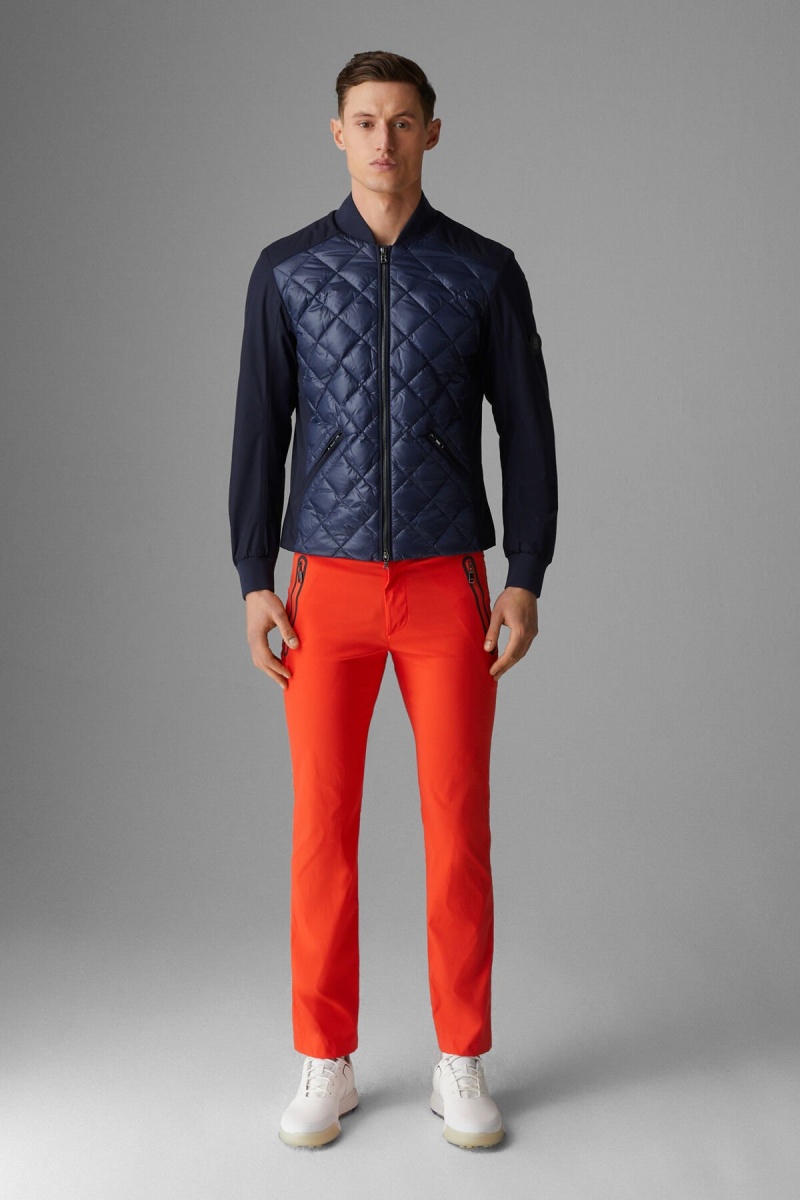 BOGNER Sport Jannis Hybrid Jacket Navy Blau | YDIOX-0746