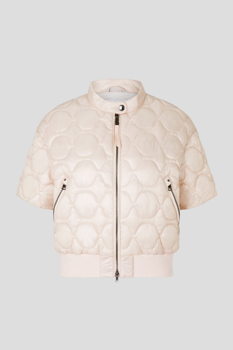 BOGNER Sport Laia Kurzes-sleeve Gesteppt Jacket Rosa | EDLBW-5286