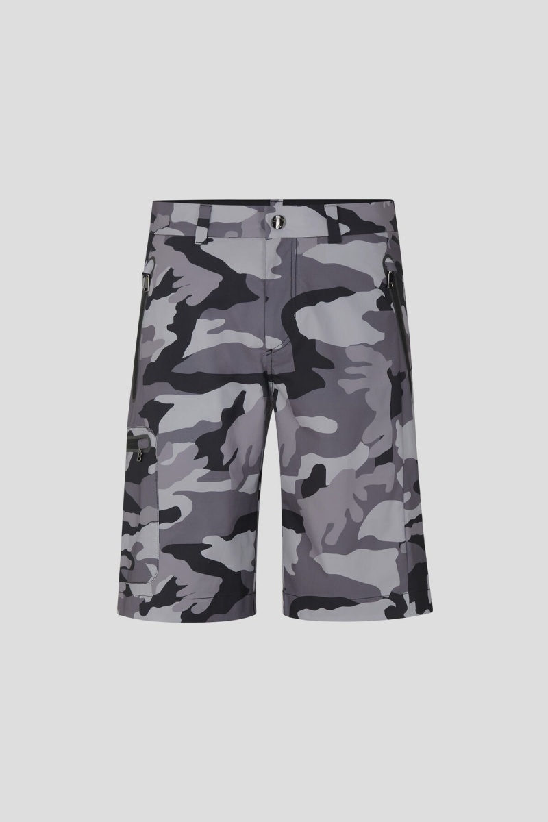 BOGNER Sport Milo Functional Shorts Schwarz | XZREC-1408