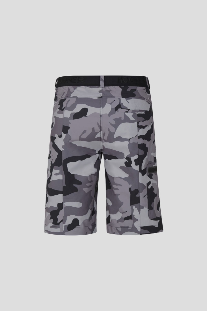 BOGNER Sport Milo Functional Shorts Schwarz | XZREC-1408