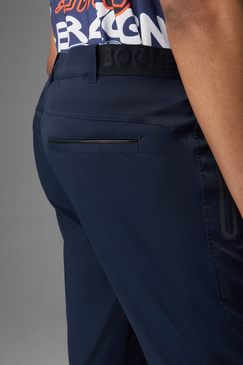 BOGNER Sport Nael Functional Pants Navy Blau | FTJPM-9712