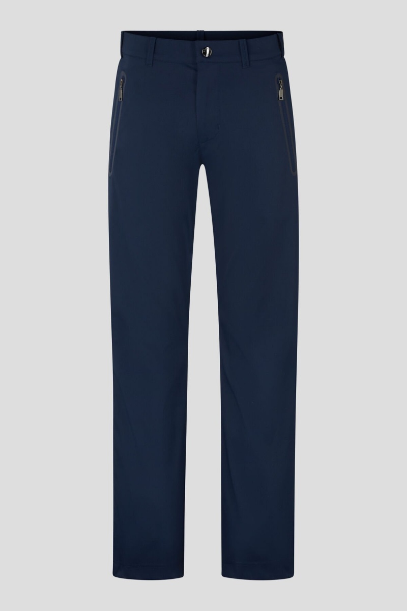 BOGNER Sport Nael Functional Pants Navy Blau | FTJPM-9712
