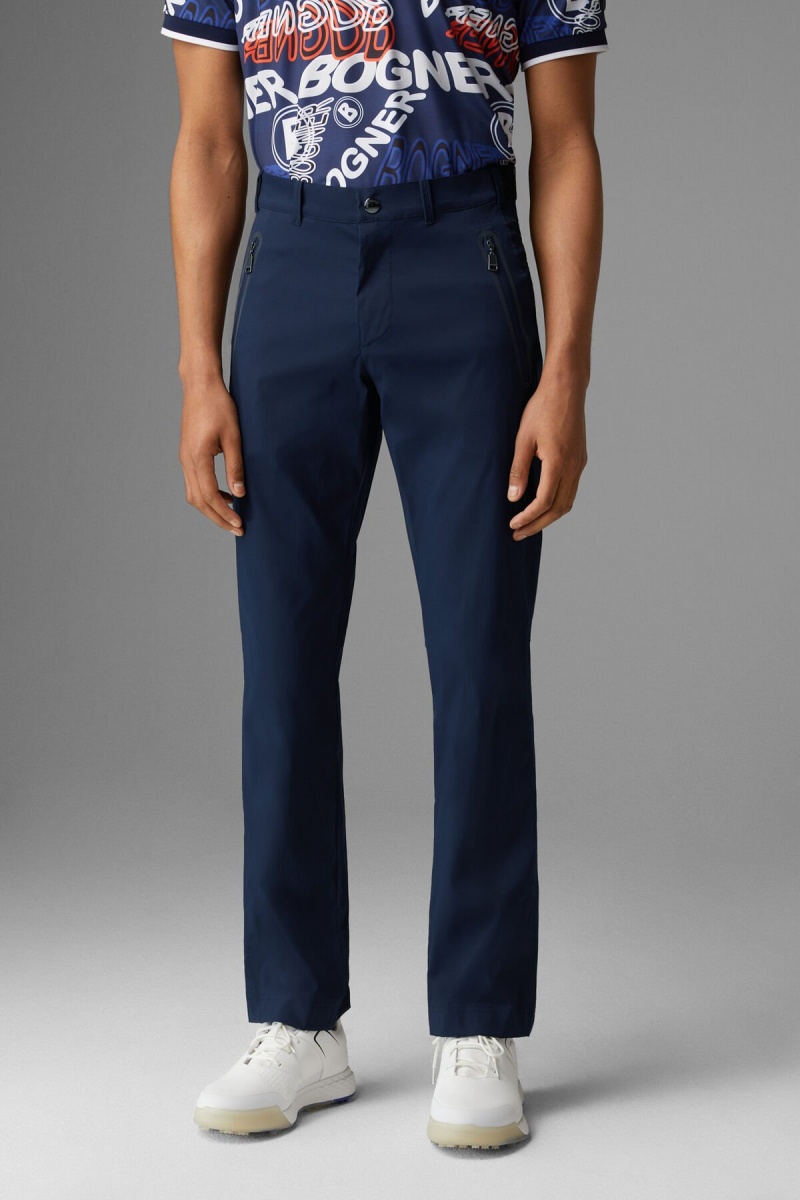 BOGNER Sport Nael Functional Pants Navy Blau | FTJPM-9712