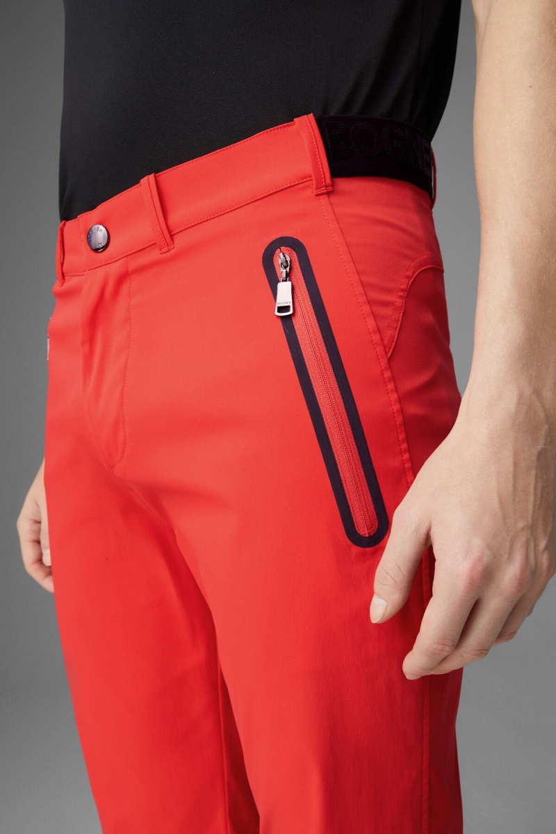 BOGNER Sport Nael Functional Pants Rot | TQJWA-7234