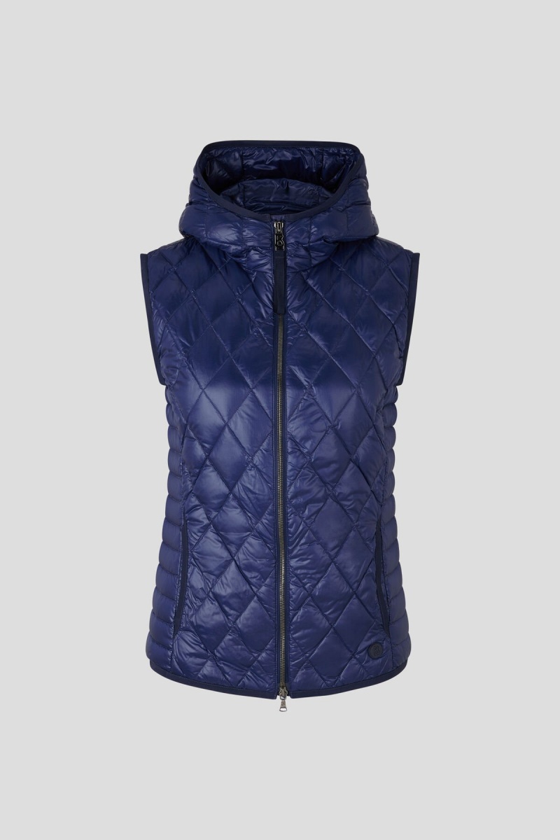 BOGNER Sport Pippa Down Waistcoat Dunkelblau | MTXFE-0342