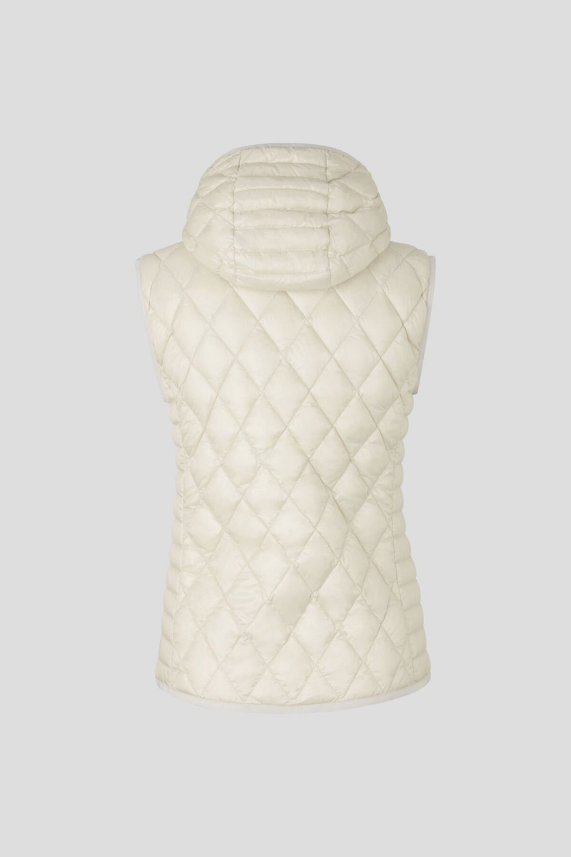 BOGNER Sport Pippa Down Waistcoat Sand | AWOIQ-7453