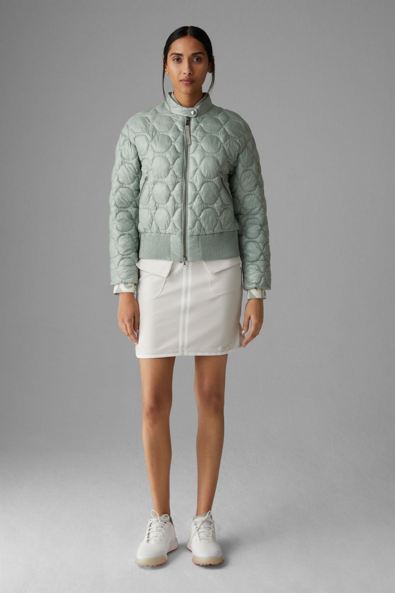 BOGNER Sport Rosy Gesteppt Jacket Grün | DWRXY-4860