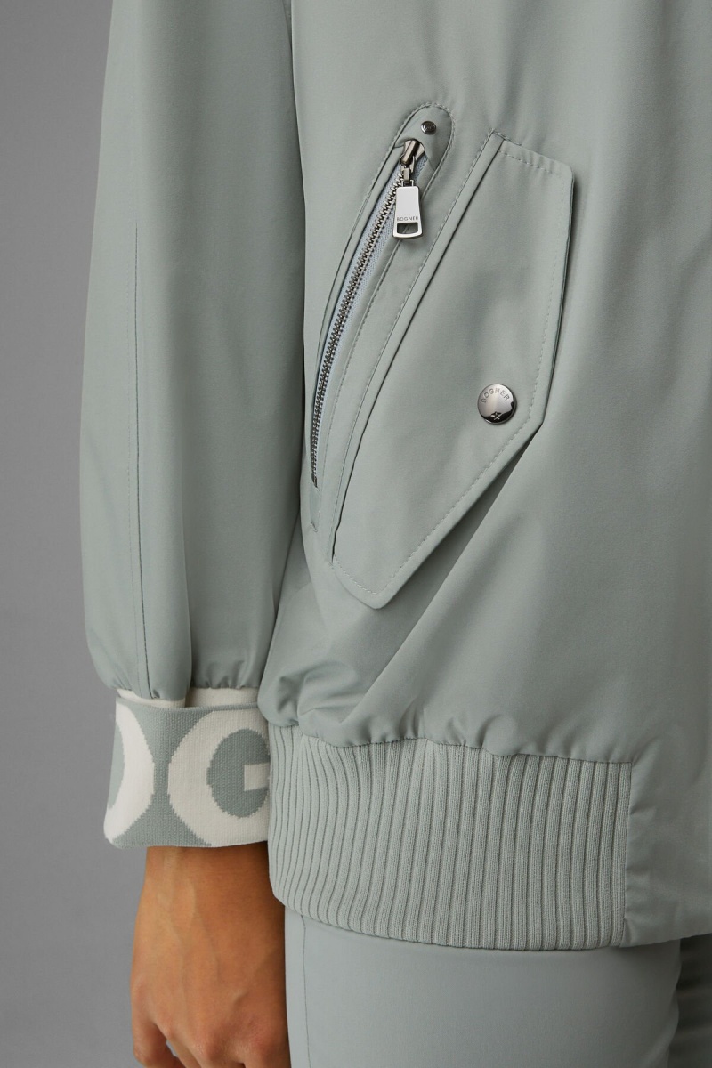BOGNER Sport Sally Blouson Grün | PWZMS-6159