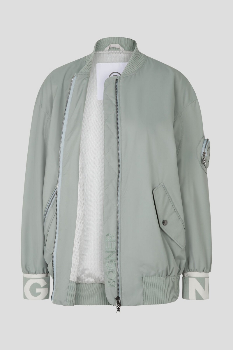 BOGNER Sport Sally Blouson Grün | PWZMS-6159
