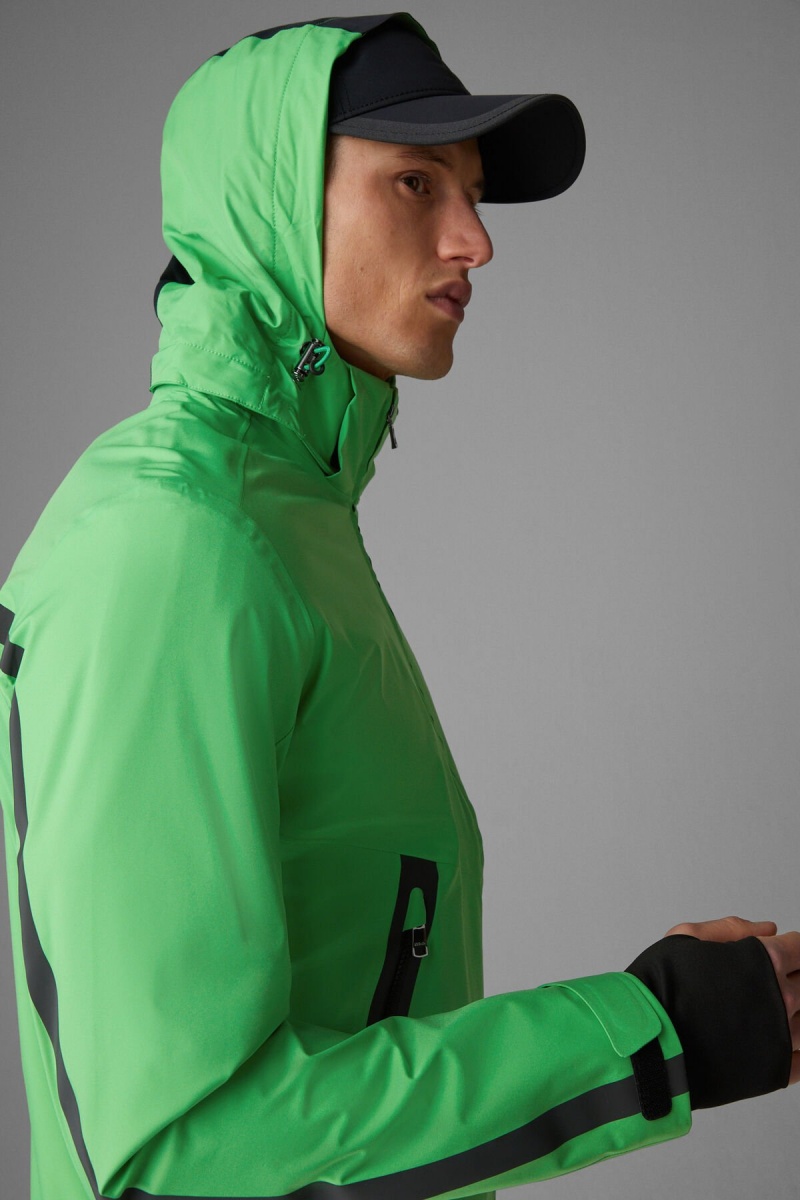 BOGNER Sport Thamir Functional Jacket Grün Schwarz | USNFV-1594