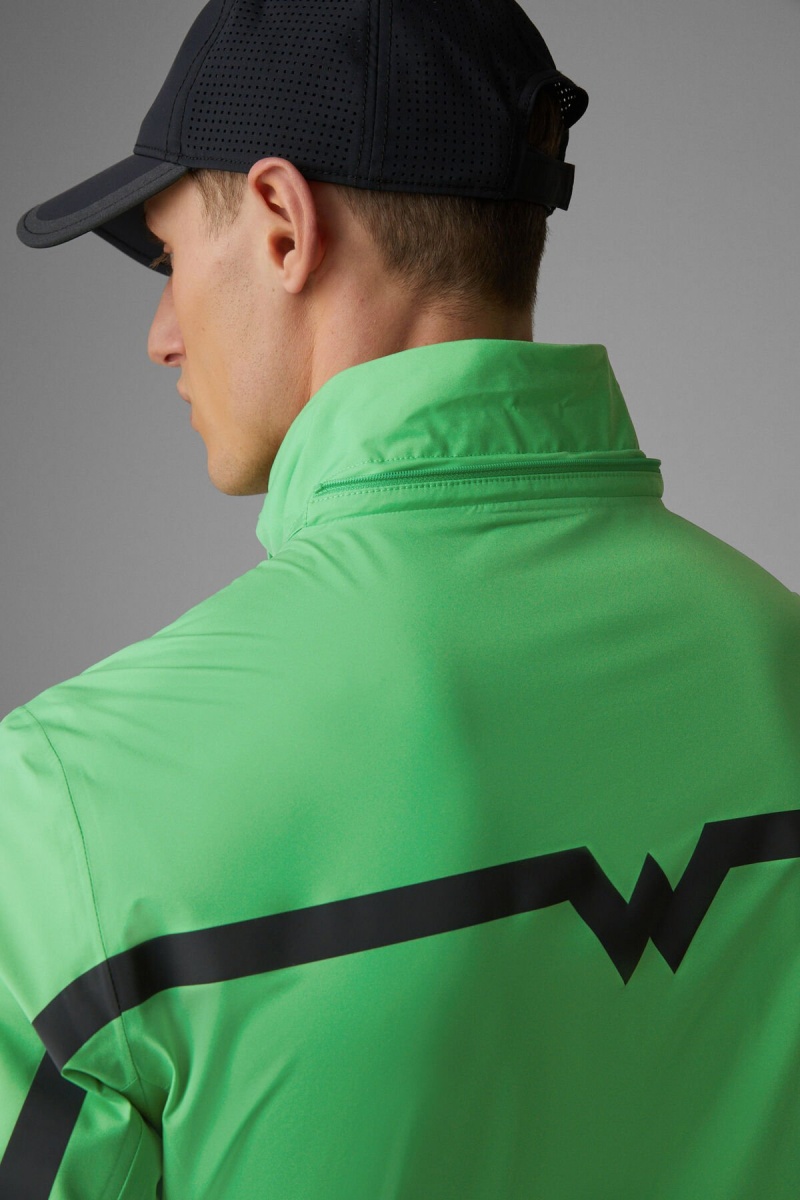 BOGNER Sport Thamir Functional Jacket Grün Schwarz | USNFV-1594