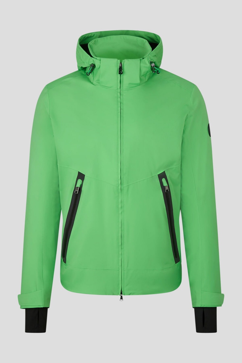 BOGNER Sport Thamir Functional Jacket Grün Schwarz | USNFV-1594
