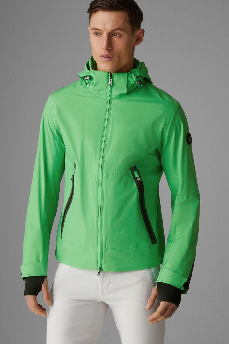 BOGNER Sport Thamir Functional Jacket Grün Schwarz | USNFV-1594