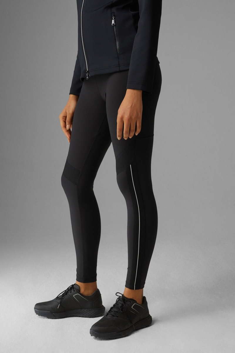 BOGNER Sport Tights Lilia Schwarz | CDFEU-6872