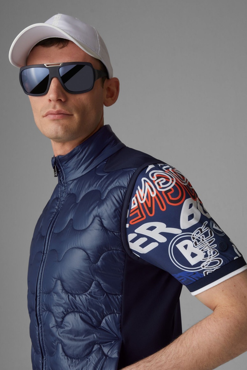 BOGNER Sport Torin Waistcoat Dunkelblau | YADRO-5620