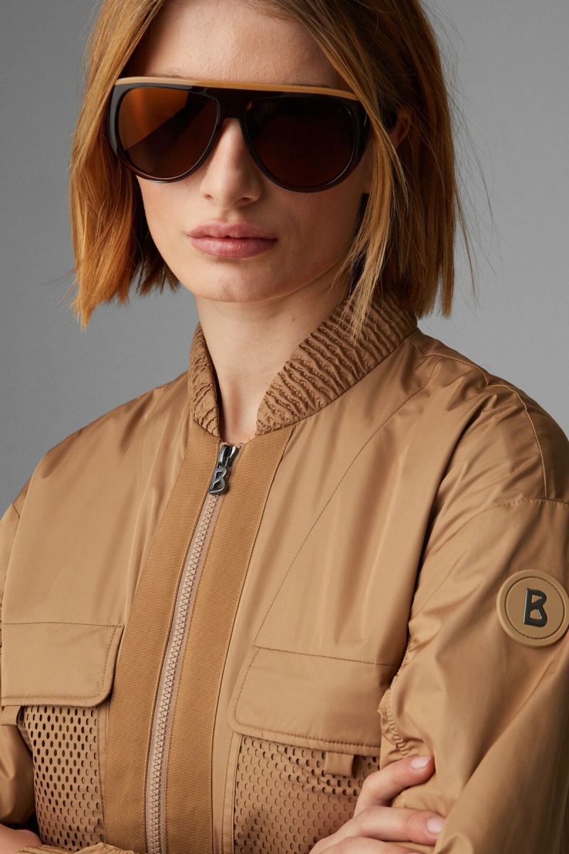 BOGNER Sport Trish Blouson Camel | JXQPC-6342