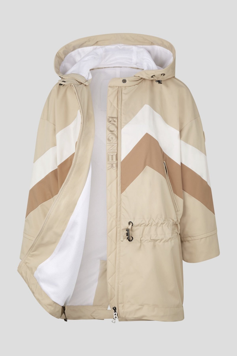 BOGNER Sport Yumi Functional Jacket Beige | UZDTQ-7840