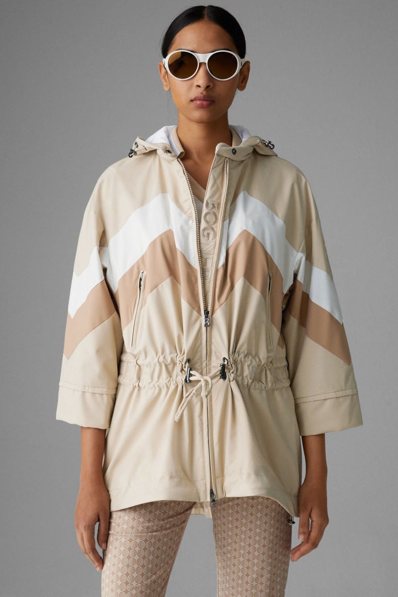 BOGNER Sport Yumi Functional Jacket Beige | UZDTQ-7840