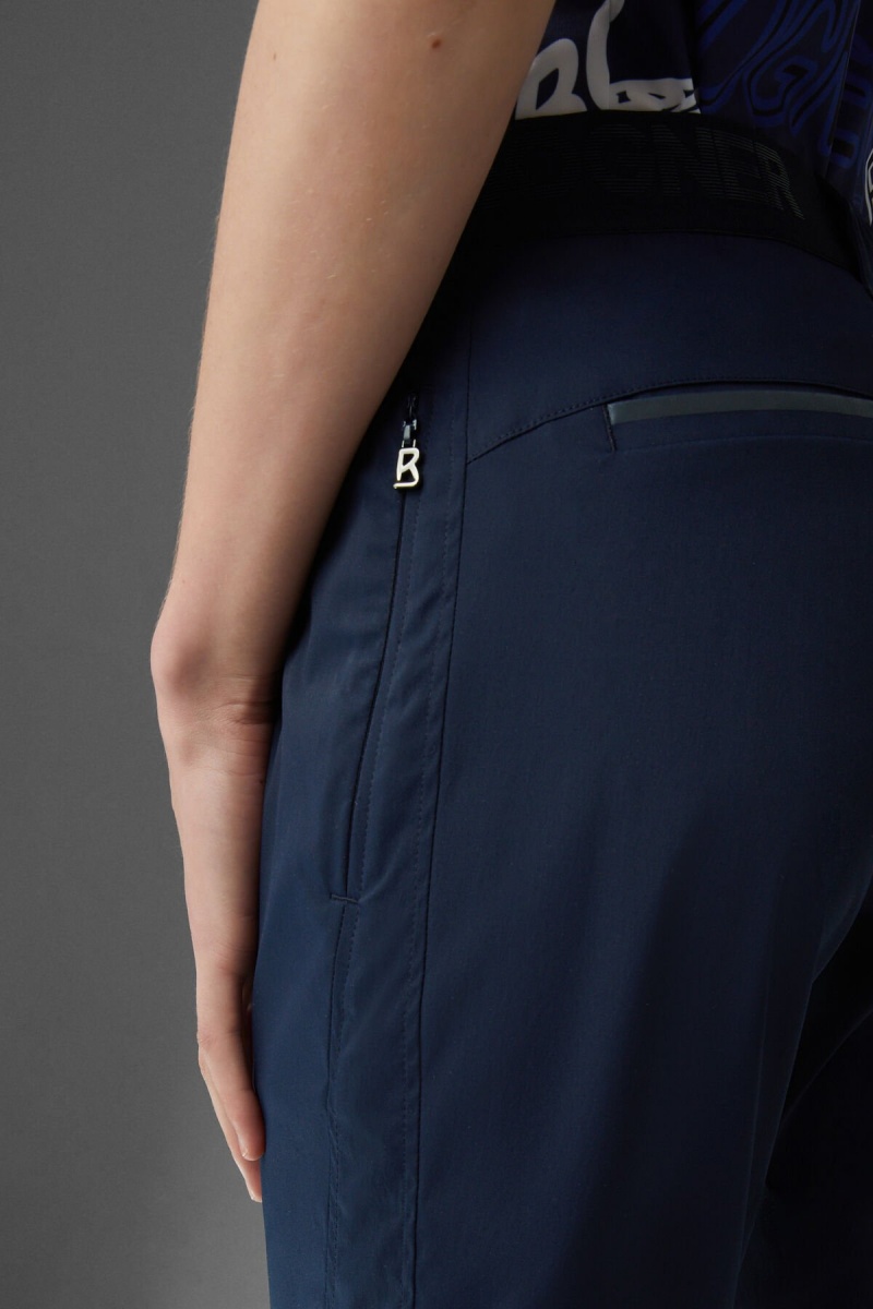 BOGNER Sport Zima Functional Shorts Navy Blau | FHKXO-0685