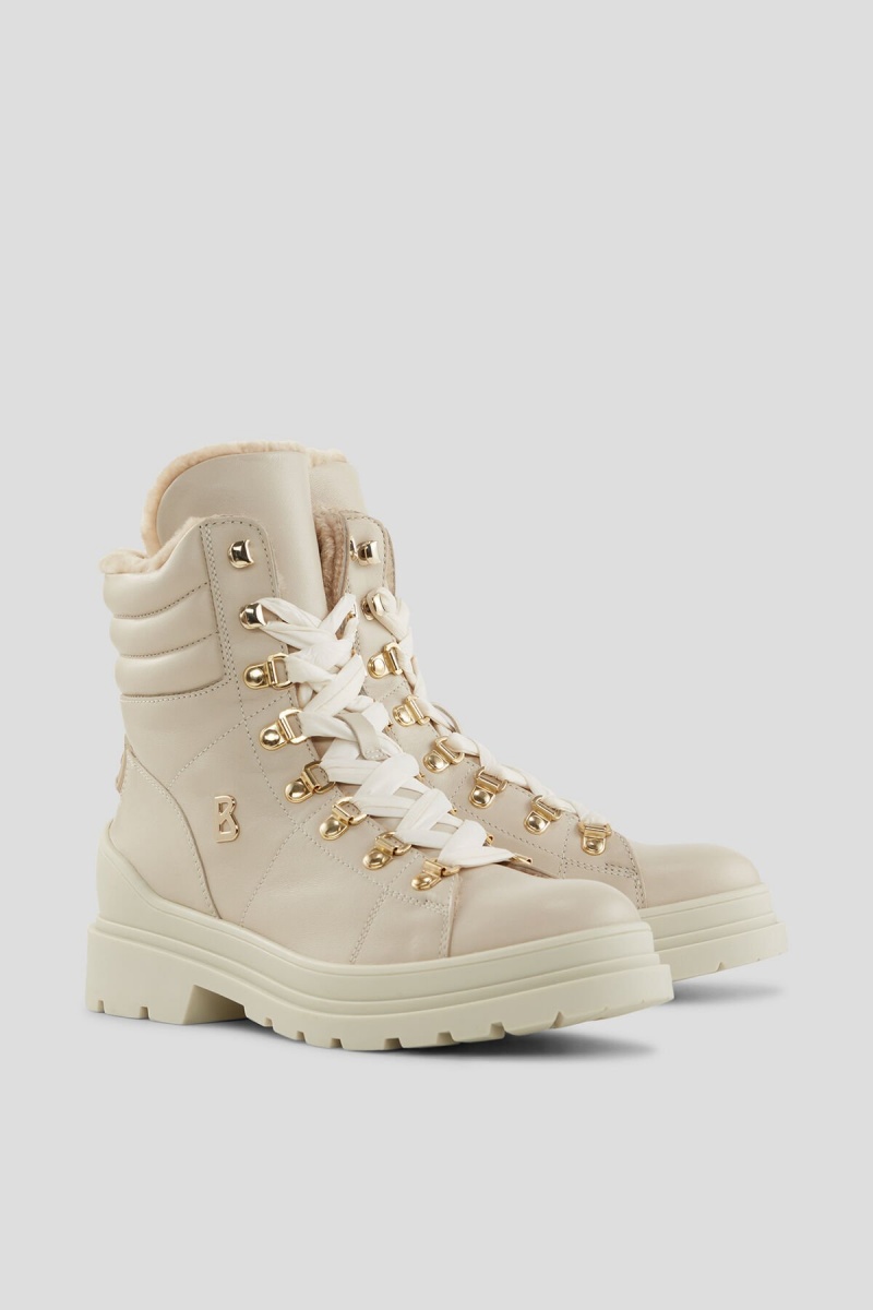BOGNER St.Moritz Ankle Boots With Spikes Sand | DHIAL-5319