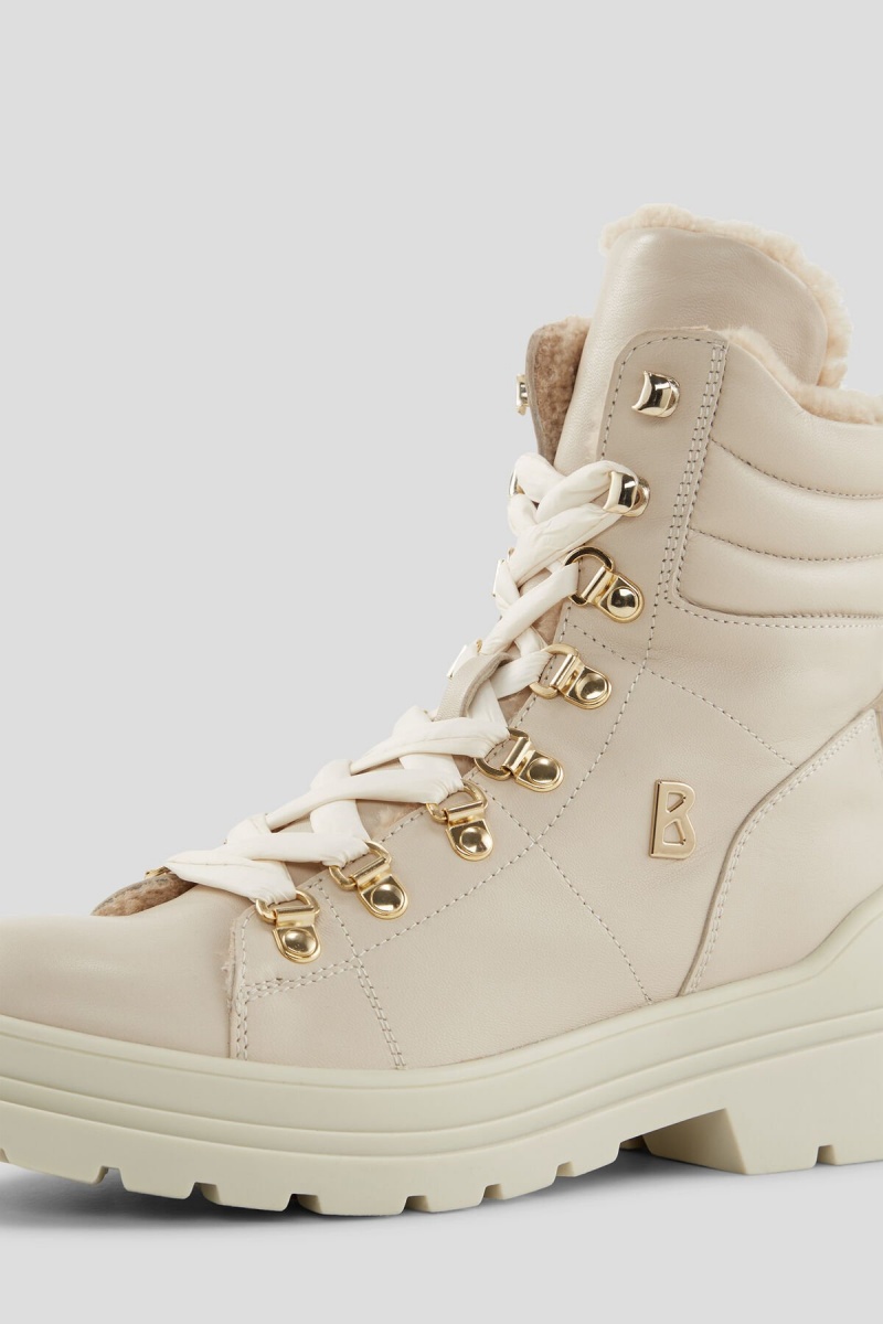 BOGNER St.Moritz Ankle Boots With Spikes Sand | DHIAL-5319
