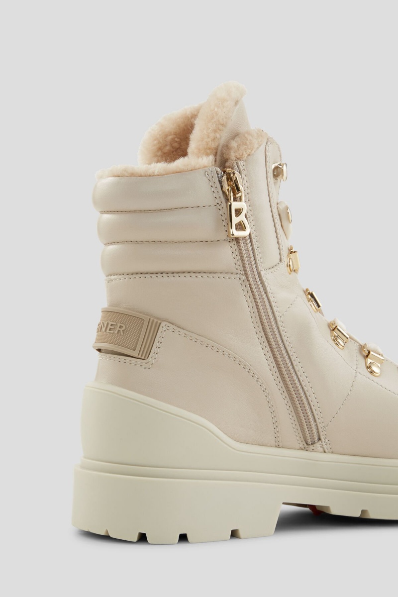 BOGNER St.Moritz Ankle Boots With Spikes Sand | DHIAL-5319