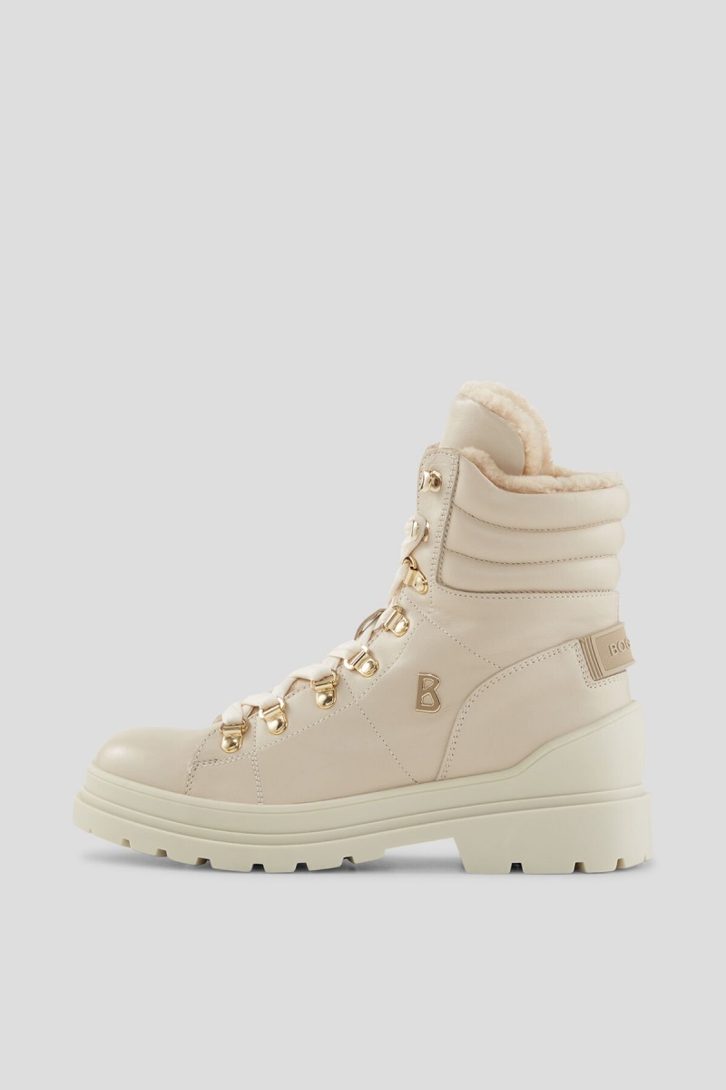 BOGNER St.Moritz Ankle Boots With Spikes Sand | DHIAL-5319