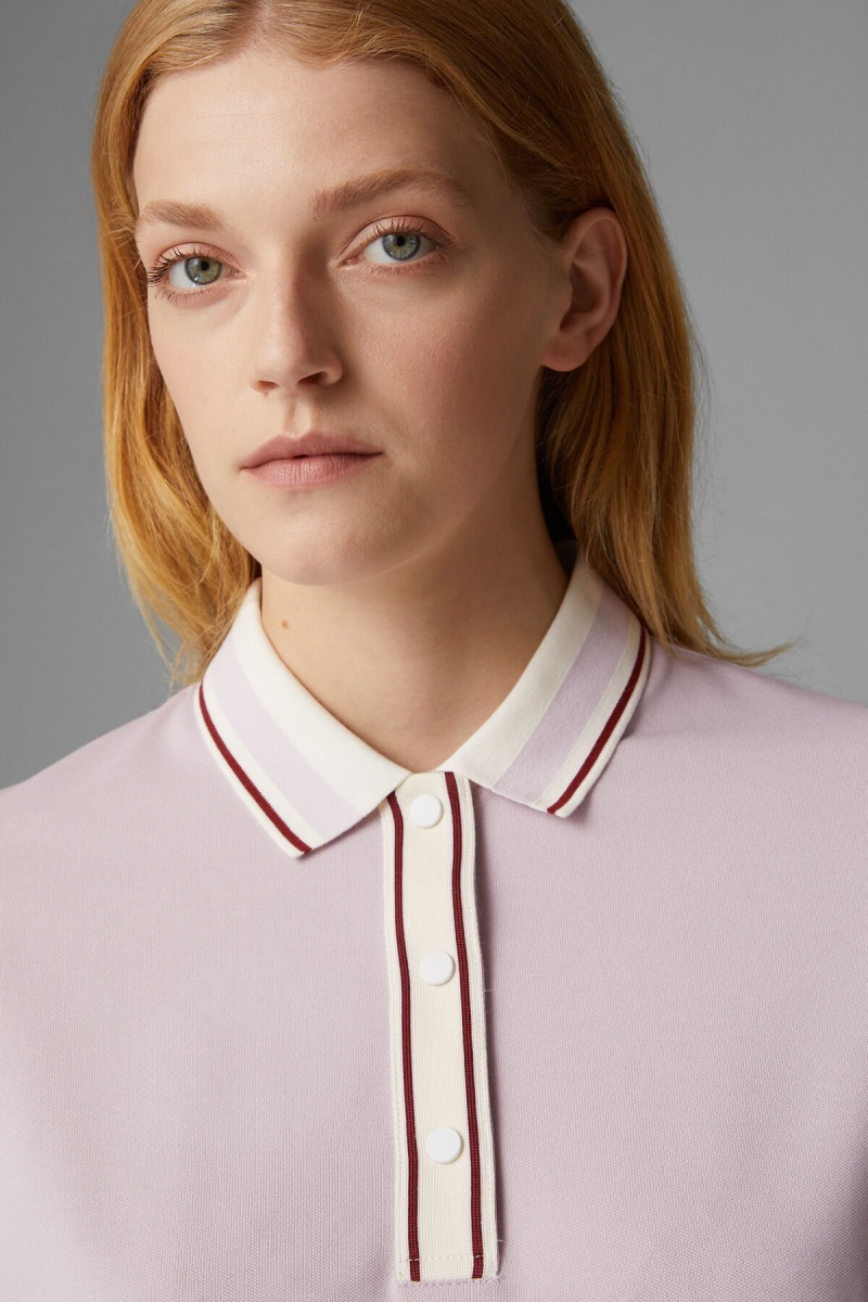 BOGNER Tala Polo Shirt Lilac | YKVSM-4327
