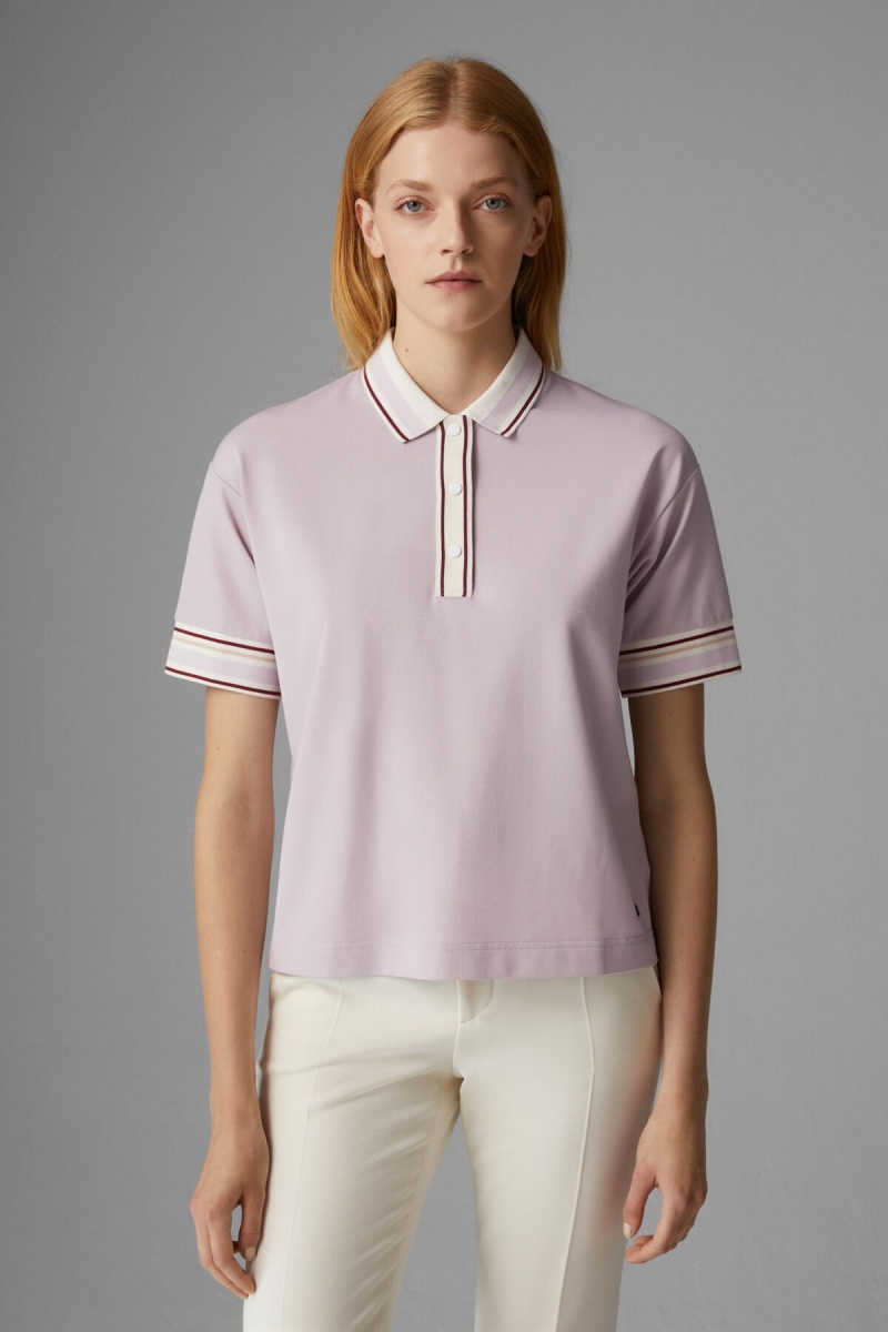 BOGNER Tala Polo Shirt Lilac | YKVSM-4327