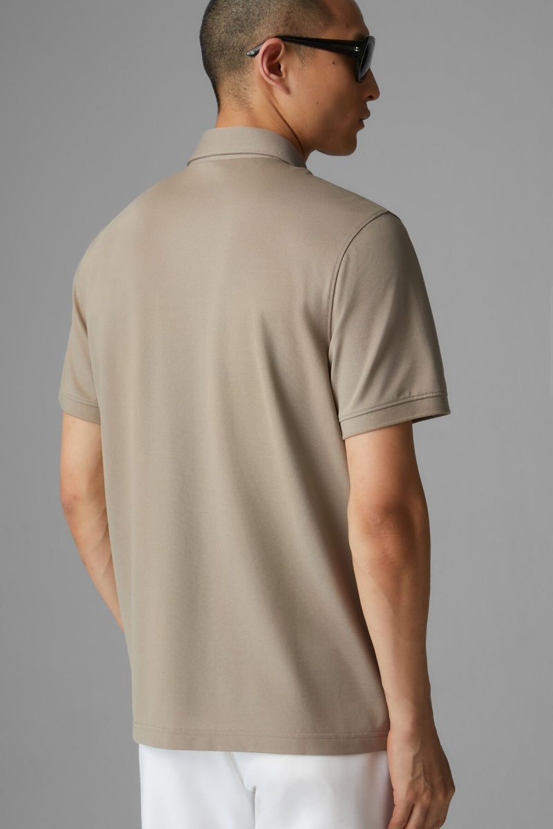 BOGNER Timo Polo Shirt Beige | KHEYI-1925