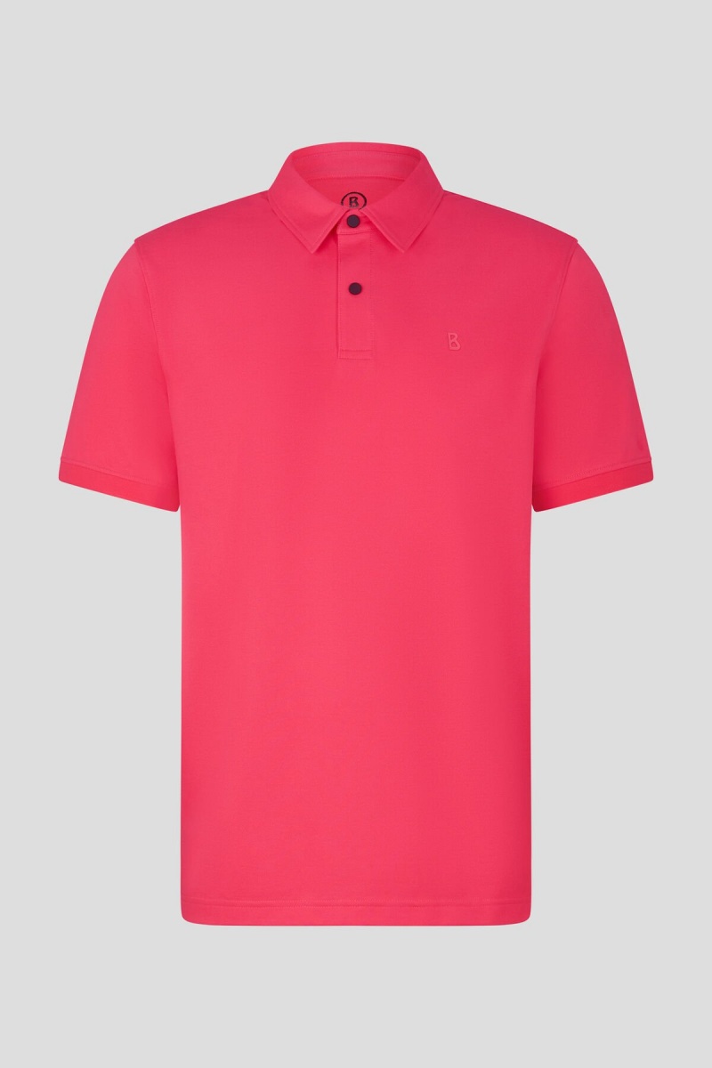 BOGNER Timo Polo Shirt Rosa | CYLBR-7529