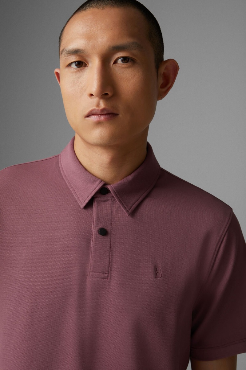 BOGNER Timo Polo Shirt Rot | CAVWI-8743