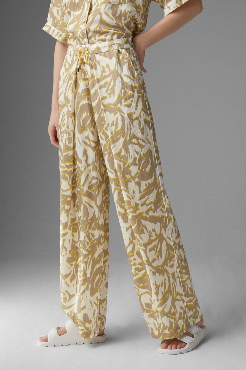 BOGNER Tisha Marlene Pants Beige Gelb | DJMSF-5967